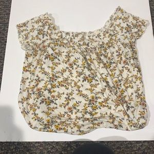 off the shoulder AE soft tee